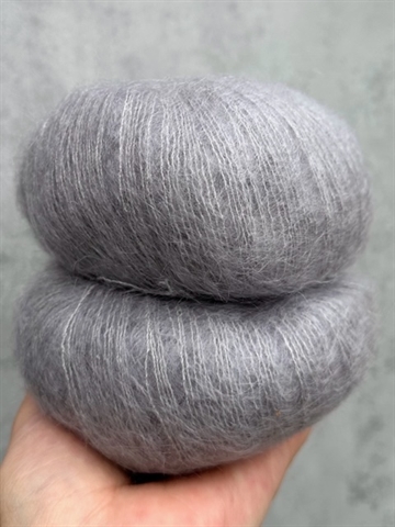 Silk Mohair - Concrete Grey - 30145