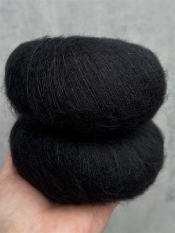 Silk Mohair - Very Black - 6037