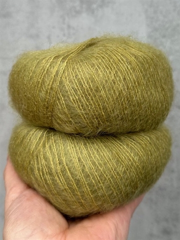 FORUDBESTILLING - Silk Mohair - Green Tea - A4184