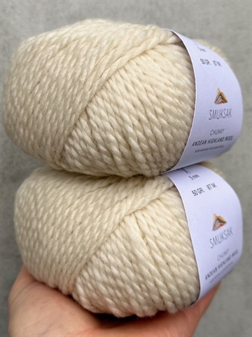 Chunky Andean Highland Wool - Vanilla - EW001