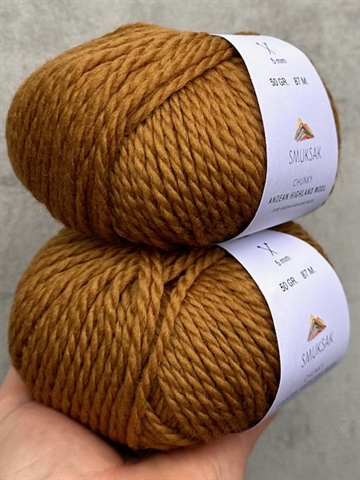 Chunky Andean Highland Wool - Gold- 0250