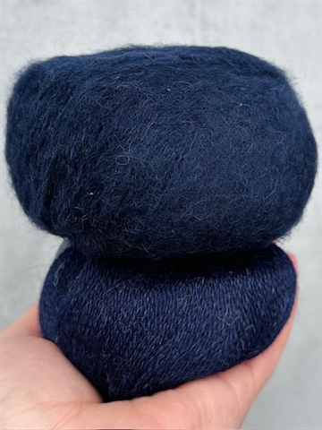 Strikkekit - Smuksak Scarf - Navy