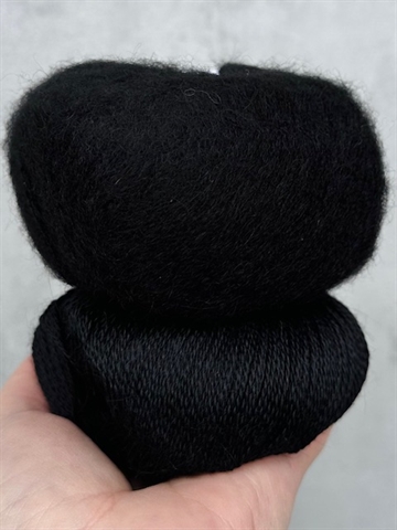 Strikkekit - Smuksak Scarf - Black