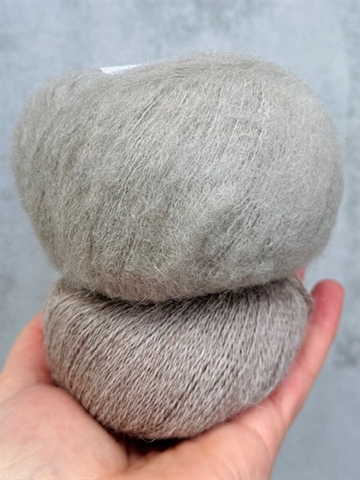 Strikkekit - Smuksak Scarf - Mushroom