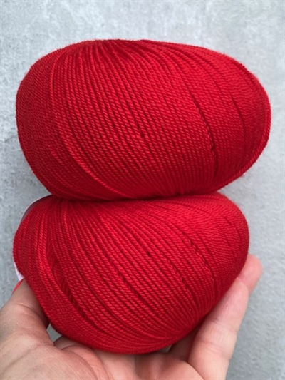 Merino Pearl - Scarlet Poppy - 642