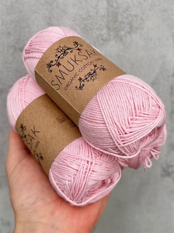 10 x Organic Cotton - Tea Rose - 1406