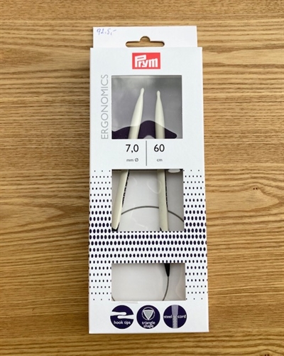 PRYM - Ergonomiske Rundpinde - 7 mm - 60cm