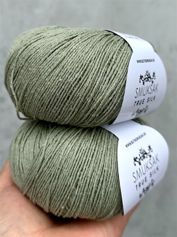 True Silk - 100% Silke - Sage Green - SM02