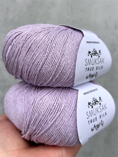 True Silk - 100% Silke - Light Lilac - SM03