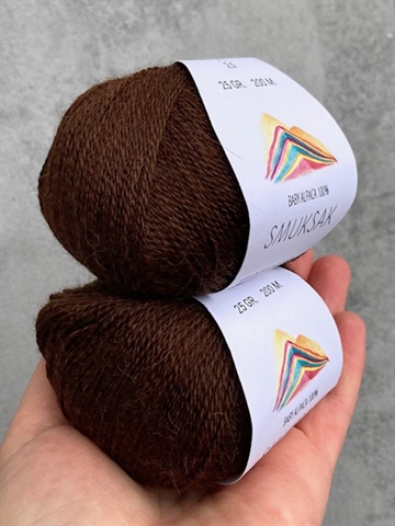 Baby Alpaca 100% - Chocolate Ganache - SFN33