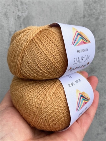 Baby Alpaca 100% - Gold - 2163