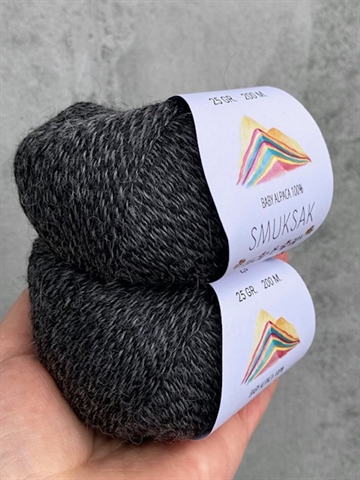 Baby Alpaca 100% - Anthracite - MA56