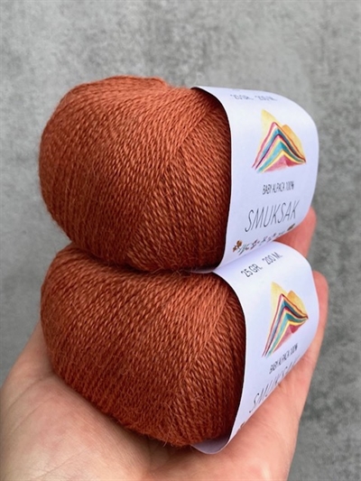 Baby Alpaca 100% - Terracotta - 0179