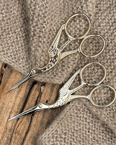 Storkesaks - 11,5 cm - Guld