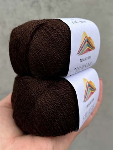 Baby Alpaca 100% - Black Coffee - B118