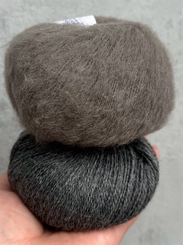 Strikkekit - Smuksak Scarf - Ash