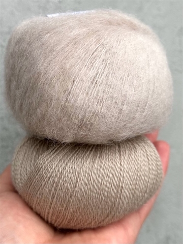 Strikkekit - Smuksak Scarf - Powder