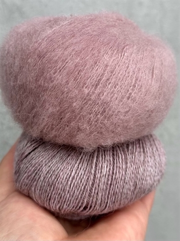 Strikkekit - Smuksak Scarf - Mauve