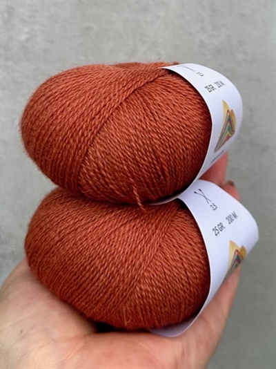 Baby Alpaca 100% - Terracotta - 0179