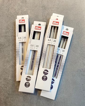 PRYM - Ergonomiske Strømpepinde - 20cm