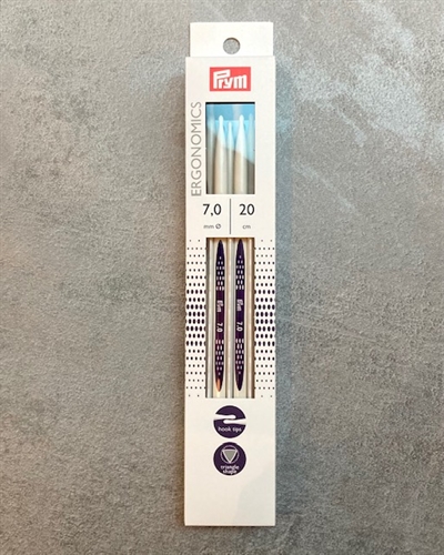 PRYM - Ergonomiske Strømpepinde - 7mm - 20cm