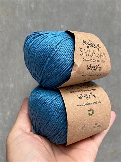 Organic Cotton 100% - Perfect Blue - 1510