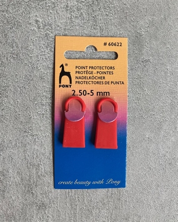 Pony - Maskestopper - 2,5-5,0 mm - 2 stk. 