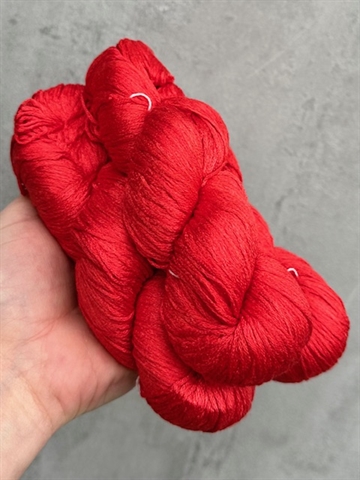 Senary Silk - Scarlet Poppy - 6024