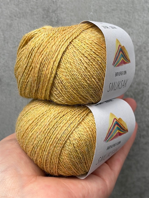 Baby Alpaca 100% - Tuscany Yellow - CQ89