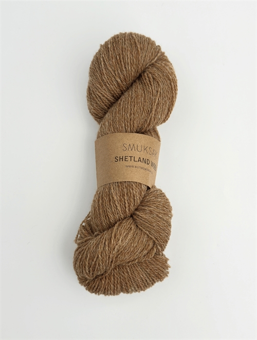 Shetland Wool - Caramel Melange - SL128