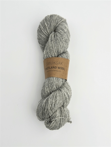 Shetland Wool - Pearl Grey Melange - SL135