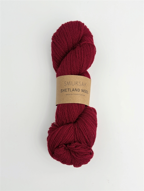 Shetland Wool - Wine Red - SL141