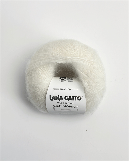 Silk Mohair - Snow White - 6027