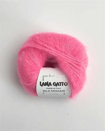Silk Mohair - Flamingo Pink - A0900