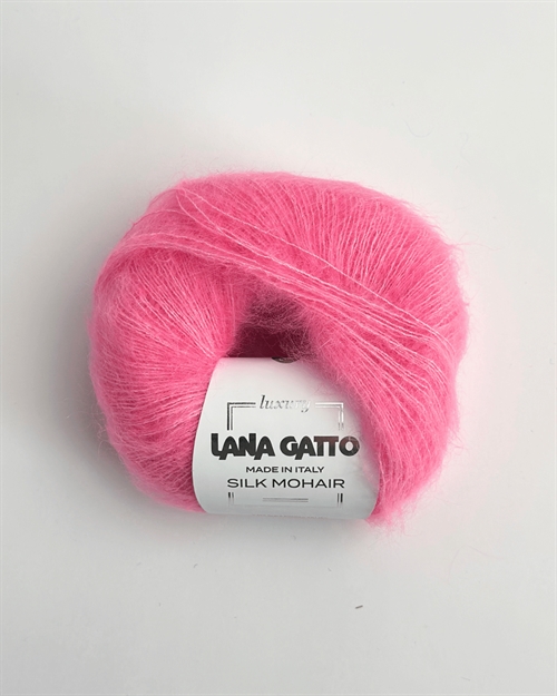 Silk Mohair - Flamingo Pink - A0900