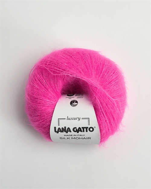 Silk Mohair - Barbie Pink - A3088