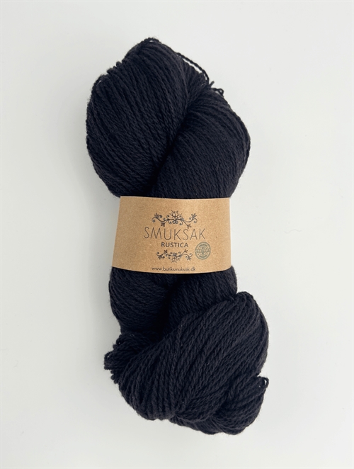 Rustica - Økologisk Uld - Very Black - 91191