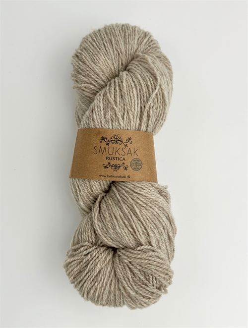 Rustica - Økologisk Uld - White Sand Melange - 92601